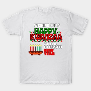 Happy Kwanzaa And A Blessed New Year T-Shirt